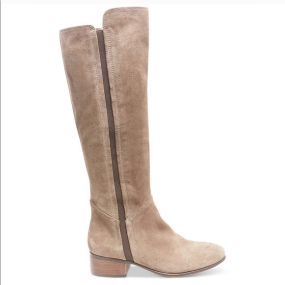 Steve Madden Shoes - Taupe Suede Boots